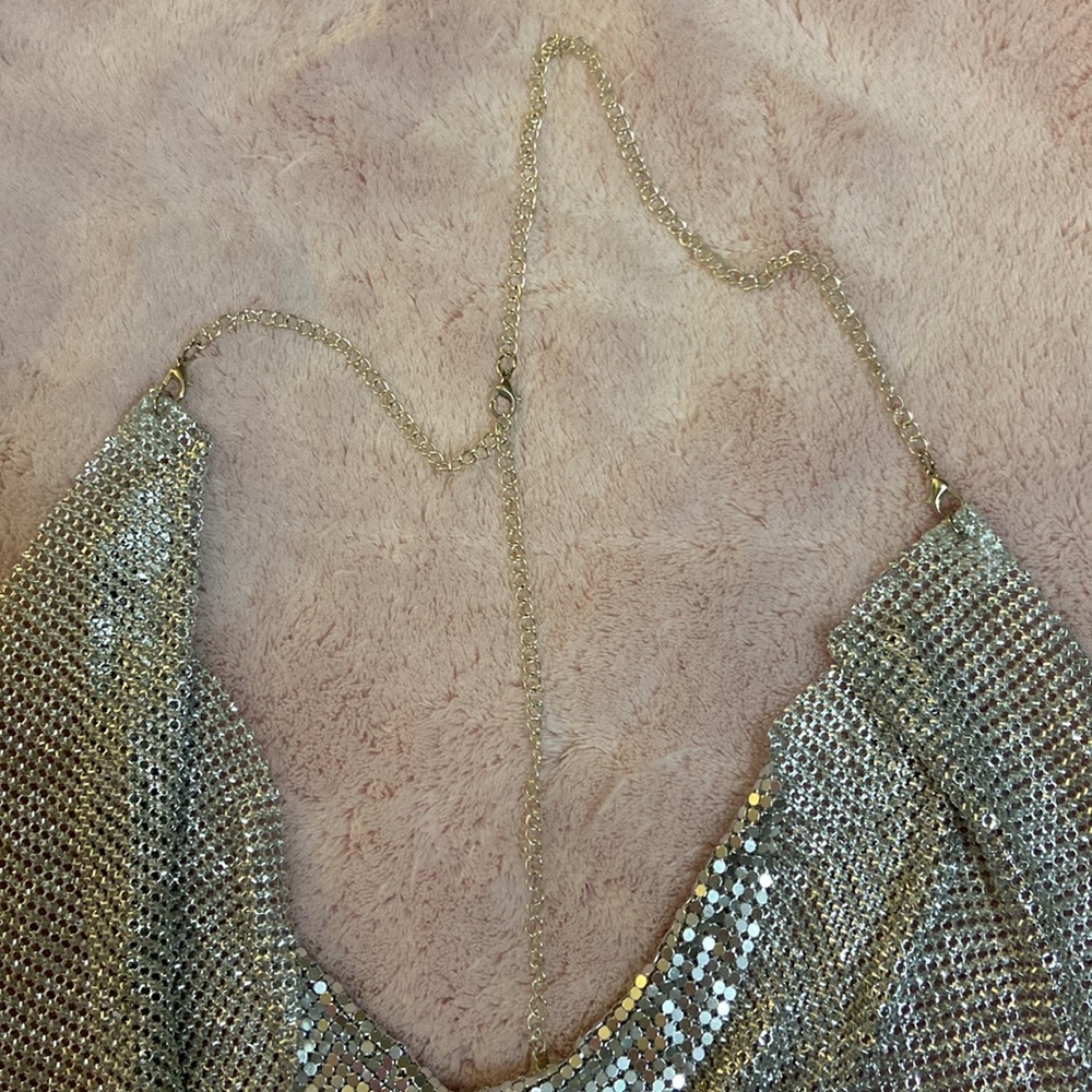Bling-like mesh halter - Picture 4 of 8